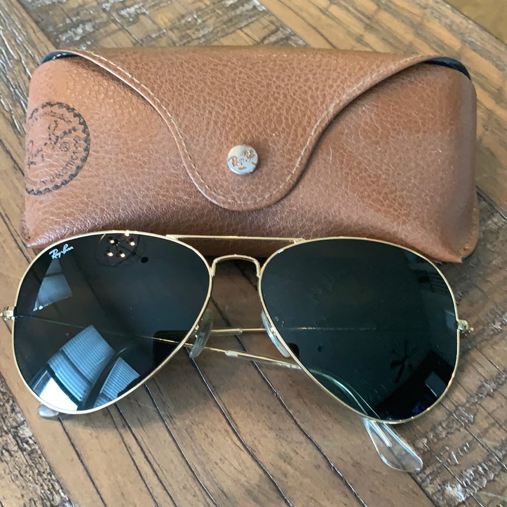 Classic RayBan Aviator Sunglasses